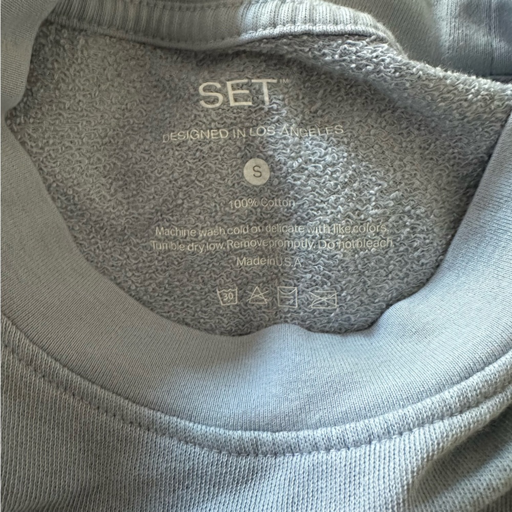 Set Active - Lightweight Classic Crew Sweatshirt … - image 3